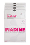 Inadine PVP-I Non Adherent Dressing - 9.5cm x 9.5cm - Pack of 25