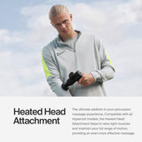 Hypervolt Heated Head Attachment – Compatible with All Hypervolt Models – Relax and Loosen Sore and Tight Muscles - FSA and HSA Eligible