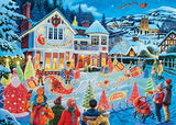 Ravensburger 16849 The Christmas House 1000 Piece Piece Jigsaw Puzzle for Adults – Every Piece is Unique, Softclick Technology Means Pieces Fit Together Perfectly