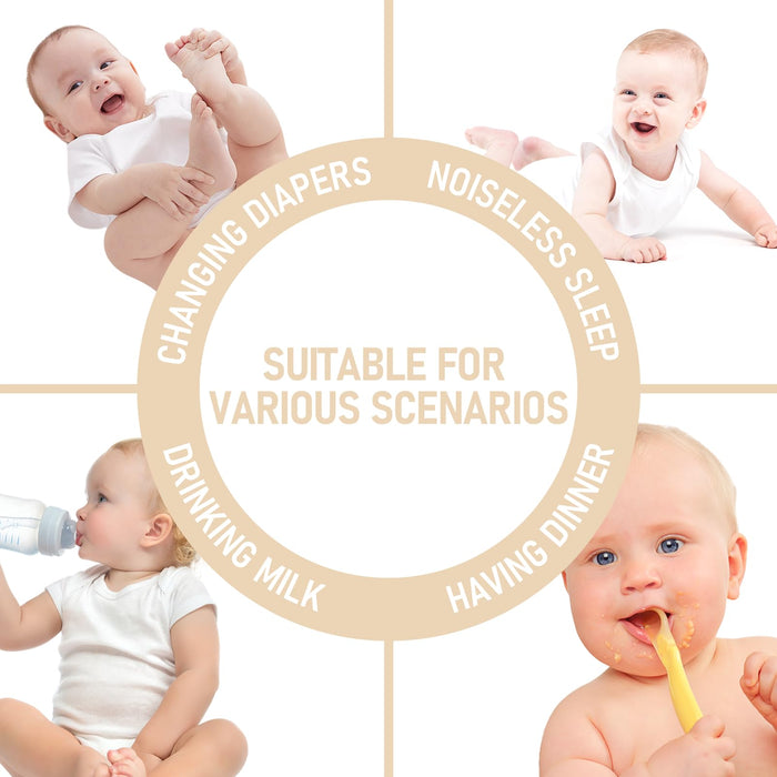 BEDLORE Waterproof Mattress Protector Crib, 2 Pack Soft Mattress Pad, Noiseless Machine Washable Mattress Cover, Ultimate Protection for Your Baby's Crib Toddler Bed (52''x28'')