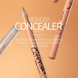 12 Pcs Wonder Concealer Pencil，3 Colors Face Concealer Pencil，Evens Out Skin Tone，Can Perfection Conceal Blemish，Dark Circle，Aging Spot，Acne，etc