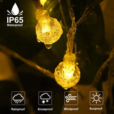 Outdoor String Lights 2 Pack, 66ft 200LED Battery Operated String Lights Waterproof with Remote 8 Modes Indoor Outdoor Hanging Lights Decorative String Lights, for Party Wedding Christmas Lights