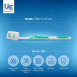 Urban Essentials Bulk Toothbrush Package with Covers | Premium Quality Individually Wrapped Colorful Tooth Brush Pack | Extra Soft Toothbrush Having Hygienic Cap with Ergonomic Handle (250 Pack)