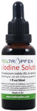 7% Lugols Iodine Solution 1 Oz - 30 ml | 21% Lugol's Liquid Formulation | Made with 7 Percent Iodine and 14% Potassium Iodide | Heiltropfen®