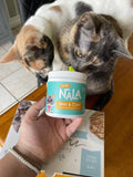 LOVE, NALA - Skin and Coat Supplement for Cats - 90 Tasty Soft Chews - Omega 3 Fish Oil, Biotin, Vitamin E Supports Skin & Fur Health - 3.2 oz