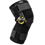 Nvorliy Hinged ROM Knee Brace with Side Stabilizers & Locking Dials, Post Op Knee Immobilizer for Arthritis, ACL, MCL, PCL, Meniscus Tear, Injurie/Knee Pain, Medical Orthopedic Support (Regular)