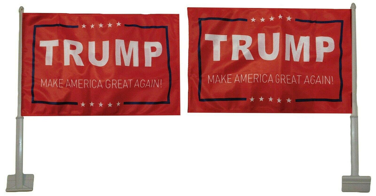 thumbnail image 2 of Trump 2024 Make America Great Again! Flag – 12x18 Double Sided, Blue 2 of 6