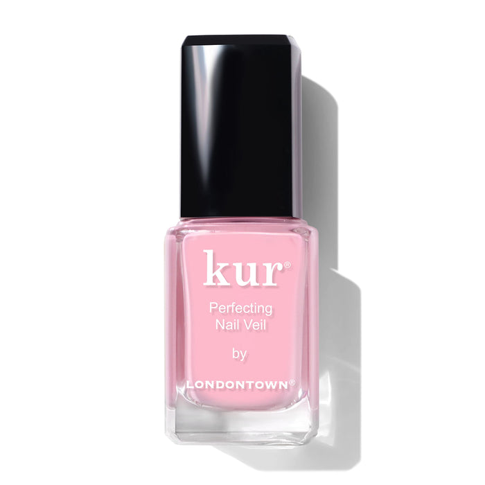 LONDONTOWN Perfecting Nail Veil #7 Enhancing Nail Care Color and Formula, Sheer Cherry Blossom Pink