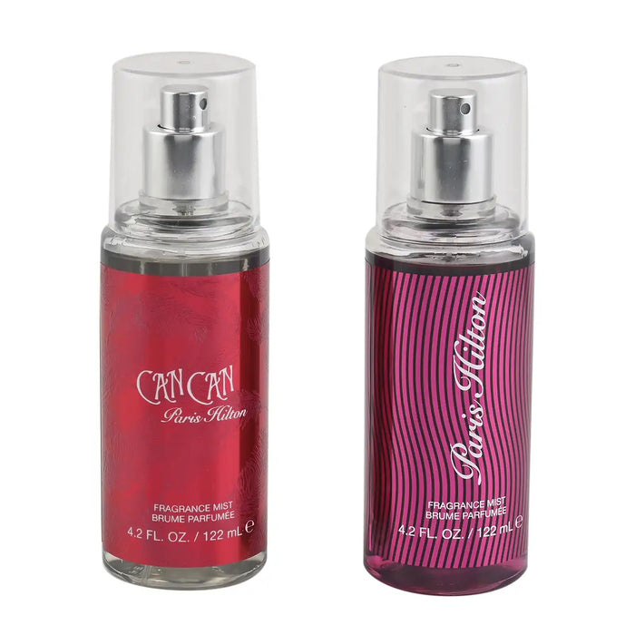 PARIS HILTON 2pc Paris Hilton & Can Can Body Spray 4oz Each Womens