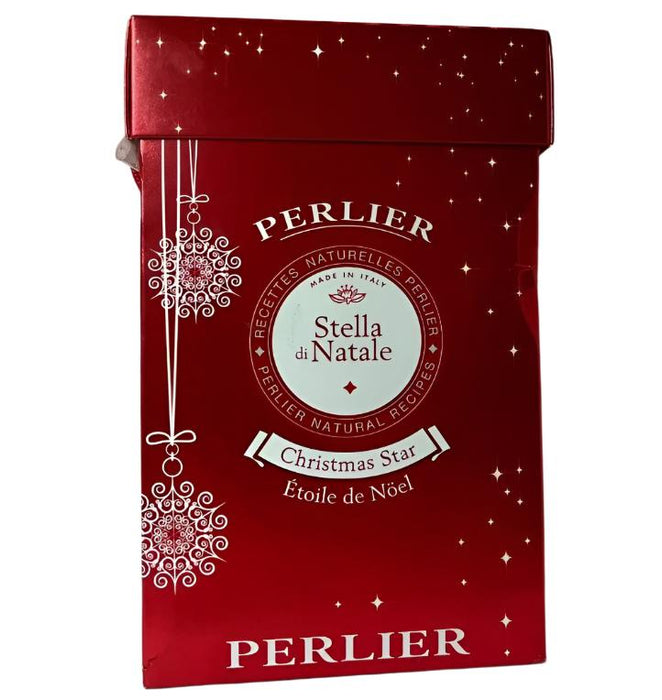 Perlier CHRISTMAS STAR BATH CREAM 16.9 Body Cream 8.4 oz 2pc Combo NIB (459)