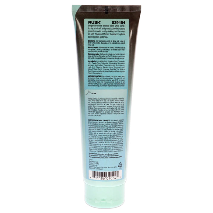 Rusk Deepshine Boost Color Depositing Conditioner (5.2 oz) - Chocolate Brown