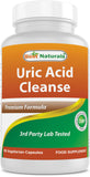 Best Naturals Uric Acid Cleanse Vitamins for Men and Women - 90 Veggie Capsules (90 Count (Pack of 1))