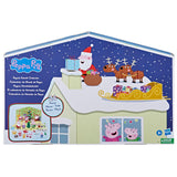 Peppa Pig Advent Calendar with 24 Surprise Toys and Stickers Including 5 Peppa Pig Figures, Preschool Toys for 3 Year Old Girls and Boys and Up