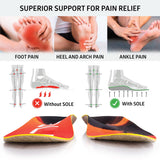 SOLE Performance Medium with Metatarsal Pads Plantar Fasciitis Insoles, Men & Women - Arch Support Inserts for Foot Health and Heel Pain Relief, Orthotic Shoe Inserts Men & Women