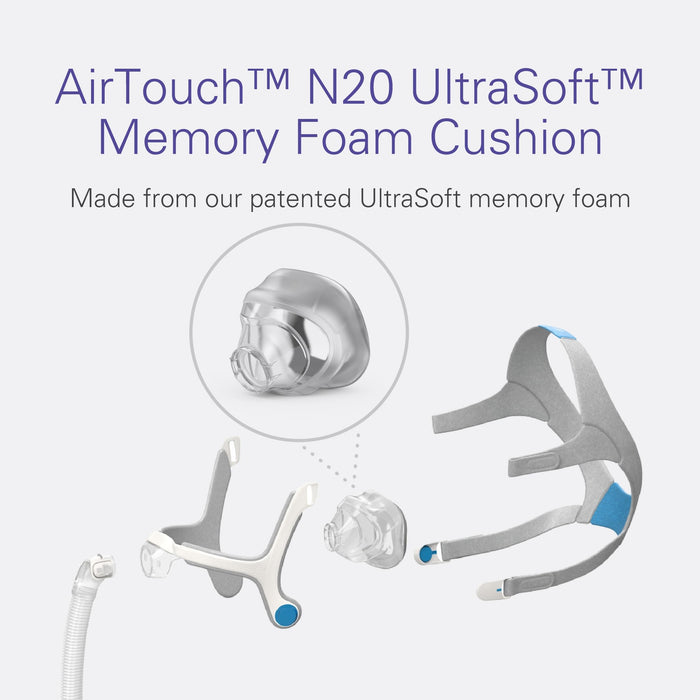 ResMed AirTouch N20 Nasal Replacement Cushion - Medium