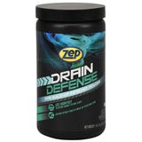 Zep Advanced Tub and Shower Drain Opener Gel - 32 Ounce - U49210 - Formulated for Hair & Drain Defense Enzymatic Drain Cleaner Powder - 18 Ounces - ZDC16 - Safe for Pipes and Septic Systems