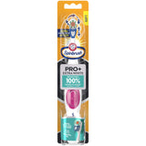 Spinbrush Battery Toothbrushes with Whitening - Extra White Removes 100% More Plaque, Whiten Teeth in 1 Week