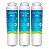 Waterdrop MSWF Refrigerator Water Filter, Replacement for GE® MSWF, 101820A, 101821B, RWF1500A, Pack of 3