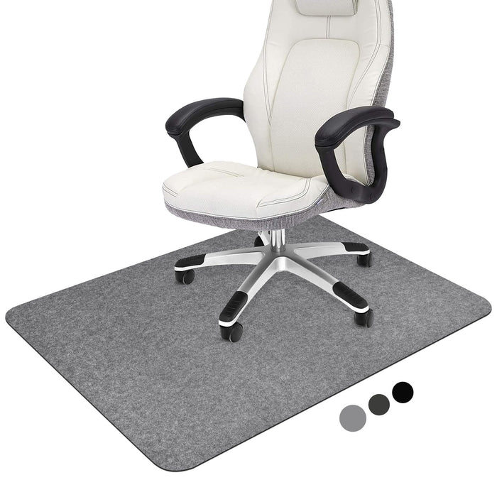 Placoot Office Chair Mat for Hardwood Floor, 55"x35" Computer Chair Mat, Desk Chair Mat, Large Anti-Slip Floor Protector for Home Office