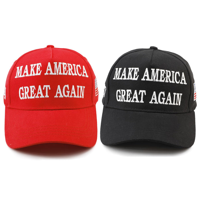 Puoyis MAGA Hat Make America Great Again Hat, 45-47 Trump Hat, Trump 2024 KAG Hat Baseball Cap