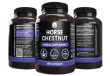 PURE ORIGINAL INGREDIENTS Horse Chestnut (365 Capsule), No Magnesium Or Rice Fillers, Always Pure, Lab Verified