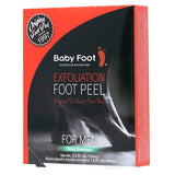 Baby Foot - Original Foot Peel Exfoliator For Men - Foot Peel Mask - Repair Rough Dry Cracked Feet and remove Dead Skin, Repair Heels and enjoy Baby Soft Smooth Feet 2.7 Fl. Oz. Mint Scented Pair