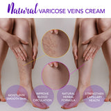 PAULINRISE Varicose Vein Cream for Legs - Improves Blood Circulation, Reduces Spider Veins and Heaviness, 2 Oz