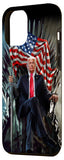 iPhone 14 Plus President Donald Trump Sitting on United States Throne Case