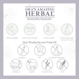 Ora's Amazing Herbal Unscented Tattoo Oil, Fragrance Free Moisturizer For Tattoos, Heal New & Brighten Old, Soothe Itch, Moisturize, Men Women, Natural Tattoo Aftercare, (2 oz)