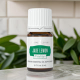 Young Living - Jade Lemon Vitality 5 ml | Digestive Health Supplement | Natural Cleansing Properties | Fresh Flavor for Food & Drinks | Essential Oil for Culinary Use