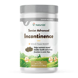 NaturVet Senior Advanced Incontinence Dog Supplement – Helps Support Dog’s Bladder Control, Normal Urination – Includes Synergistic Blend of Botanicals – 60 Ct. Soft Chews