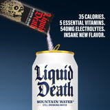 Liquid Death Electrolyte Death Dust - Watermelon Flavored Hydration Powder Packets - 12-Stick Pack - Convicted Melon - Electrolyte Replacement