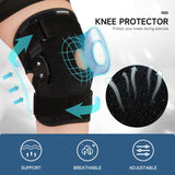 Plus Size Knee Brace XL-8XL,Stable Support of The Decompression Knee, Effective Relief of ACL, Arthritis, Meniscus Tear, Tendinitis Pain, Adjustable Compression Band, Suitable for Men and Women (XL-2XL)