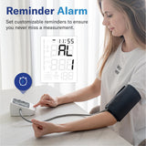 Alcedo Blood Pressure Monitor for Home Use, Accurate Upper Arm BP Machine with Large Cuff, Alarm Reminder, 2 x 120 Memory, Talking Function, FSA/HSA Eligible