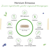 Hericium Erinaceus Paddenstoel - 1300 mg per dagelijkse portie - 180 Capsules - Premium: 30% Polysacchariden & 5% Beta Glucan- Hoge Dosis - 100% Egel stekelige Paddenstoel Extract - Veganistisch