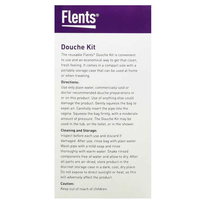 FLENTS  Douche Kit, Compact, Reusable, Great for Travel, 16 fl oz Capacity