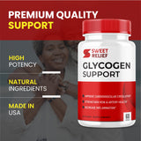 (2 Pack) Sweet Relief Glycogen Support - Official Formula - Sweet Relief Capsules Detox, Joint Support, Prostate Blood Vessel Advanced Strength Glycogen Support Supplement, Sweetrelief (120 Capsules)