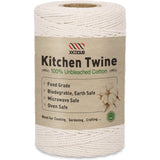 XKDOUS 476ft Butchers Cooking Twine, 100% Cotton Kitchen Twine String, 2mm Cotton Twine for Roasting, Trussing Poultry, Baking & Crafting