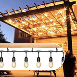 BEHENO 40 PCS Q-Hanger - Screw Christmas Light Hooks for Outdoor String Lights - Cup Eye Hooks with Safety Buckle, Easy Release.