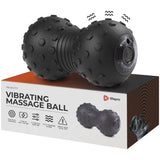 LifePro Vibrating Peanut Massage Ball, Double Lacrosse Massage Ball Foam Roller | Peanut Ball Massager for Spine, Back, Recovery, Mobility, Myofascial Release, Deep Tissue Neck Trigger Point Therapy