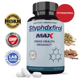 Styphdxfirol Max 1600MG Advanced Men's Heath Formula 60 Capsules