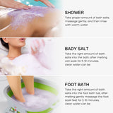 XIWEIOO 40 Packs of Foot Bath soak Salts kit Lavender Epsom Salts Tea Tree Oil Dry Cracked HEE Toenail Athletes Foot, Stubborn Foot Odor Scent, Softens Calluses Pedicure Tired Feet spa Message