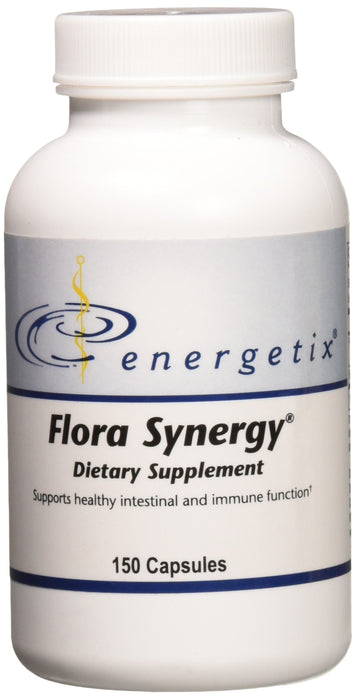 Flora Synergy - 150 Capsules by Energetix, White