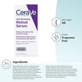 Cerave Skin Renewing RETINOL SERUM W/Hyaluronic Acid 1 oz
