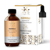 AVD Organics Neroli Essential Oil - Premium Aromatherapy Therapeutic Grade Neroli Oil | for Skin, Soaps, Candles, Massage, Perfumes, Home Fragrance Acetite for Diffuser - 3.38 fl. Oz