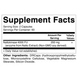 Vitamatic 2 Packs Nattokinase Supplement 4,000 FU Servings, 120 Delayed Released Capsules - Survives Stomach Acids - Non-GMO & Gluten Free - Made in The USA