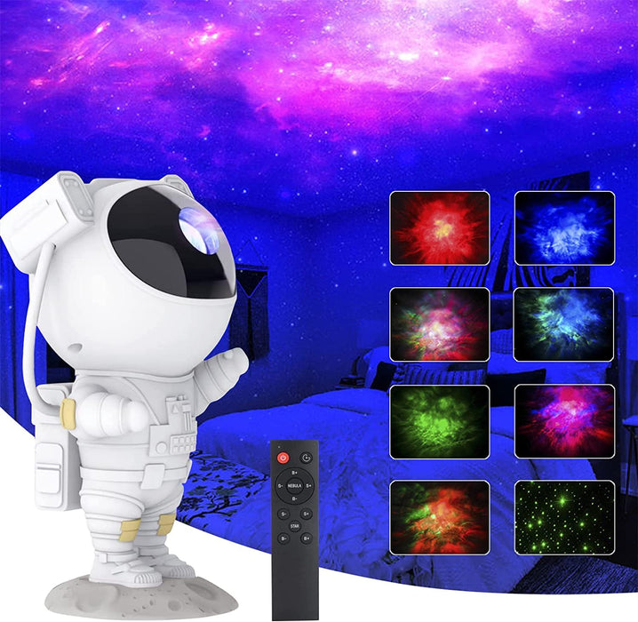 Star Projector Galaxy Night Light, Tiktok Astronaut Space Projector, Starry Nebula Ceiling LED Lamp with Timer and Remote, Kids Room Decor Aesthetic, Gifts for Christmas, Birthdays, Valentine's Day