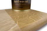 Gilboys Hard Wax Oil - Interior Wood Finish - 500ml - All Natural, Quick Drying, Water & Heat Resistant - Perfect for Sealing & Finishing Kitchen worktops, Stairs, Floors, Doors & Dining Tables…