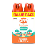 OFF! Family Care Insect & Mosquito Repellent, Bug Spray Containing 15% DEET, Protects Against Mosquitoes, 4 Oz, 2 Count