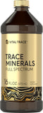 Carlyle Trace Mineral Drops | 16 fl oz | Full Spectrum Minerals Supplement | Vegetarian, Non-GMO and Gluten Free Liquid | by Vital Trace